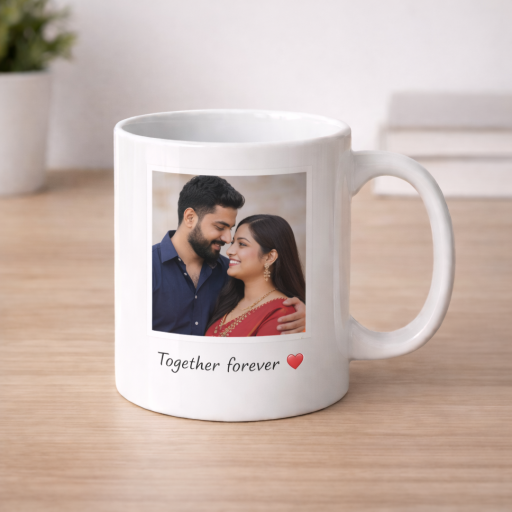 Couple Photo Printed Mug